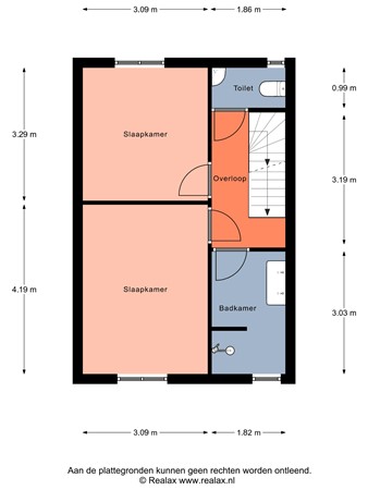 Floorplan - de Savornin Lohmanstraat 17, 3752 AT Bunschoten-Spakenburg